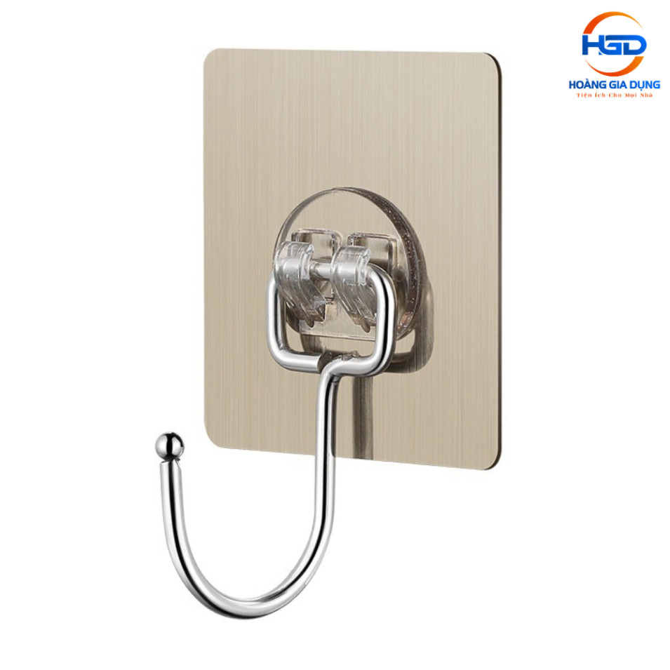 [Siêu Chắc] Móc Dán Tường Chịu Lực Nhà Tắm Nhà Bếp Móc Thép Siêu Dính Chắc Chắn