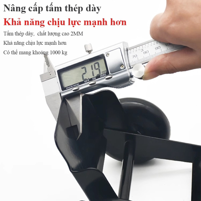 [Bản Nâng Cấp] Bánh Xe Cứu Hộ Xe Máy Bánh Xe Trợ Lực Đẩy Xe Máy Thủng Xăm, Thủng Lốp, Xì Hơi, Bể Bánh