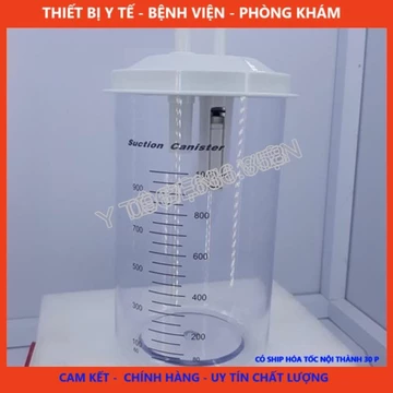 Bình Đựng Dịch 1000ml Cho Máy Hút Dịch Yuwell 7ea Các Loại TBYT