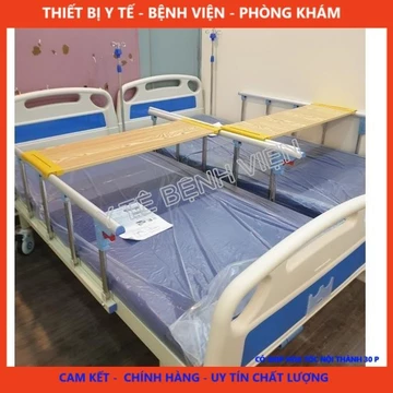 GIƯỜNG Y TẾ, GIƯỜNG BỆNH NHÂN 1 TAY QUAY NÂNG ĐẦU tặng kèm bàn ăn,chậu gội đầu