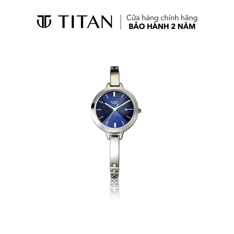 ng h N TITAN day kim lo i Raga Viva mau Xanh 29 mm 2578SM01 Shopee Vi t Nam