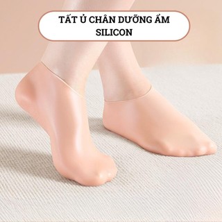 TẤT Ủ CHÂN SILICON DƯỠNG ẨM GÓT CHÂN COMBO 2 ĐÔI | VỚ GEL DƯỠNG GÓT CHÂN GIỮ KEM DƯỠNG FREE SIZE
