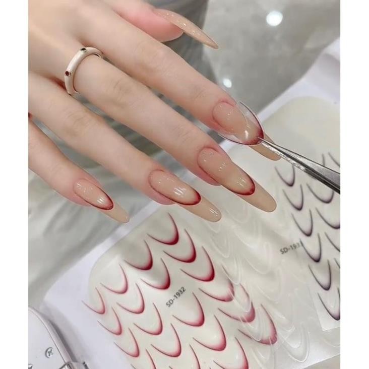 Sticker fench dặm ombre, sticker fen cao cấp, stick fen