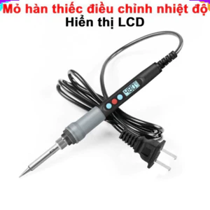 Mỏ hàn thiếc, hàn chì điều chỉnh nhiệt độ hiển thị LCD SL926 220v 90w
