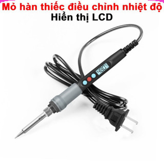 Mỏ hàn thiếc, hàn chì điều chỉnh nhiệt độ hiển thị LCD SL926 220v 90w