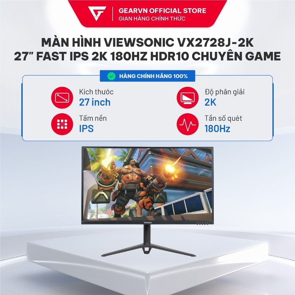 Màn hình ViewSonic VX2728J-2K