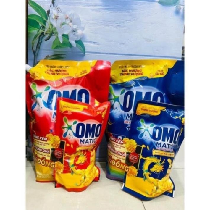 Nước Giặt OMO Matic Túi 3.6Kg/3.9Kg Chính Hãng - Giặt Máy Hiệu Quả