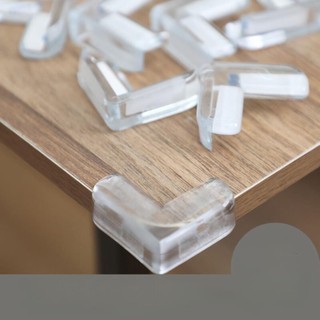 BO GÓC BÀN SILICON TRONG SUỐT CAO CẤP | COMBO 2 SET 8 MIẾNG | MIẾNG BỌC GÓC BÀN AN TOÀN CHỐNG VA ĐẬP