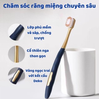 Bàn Chải Đánh Răng Lông Siêu Mềm 0.15mm – Vỉ 6 Cái – Đầu Rộng Làm Sạch Sâu, Chống Chảy Máu Nướu