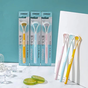 Combo 2 Dụng Cụ Cạo Lưỡi, Cây Vệ Sinh Lưỡi BQB Mềm Mại