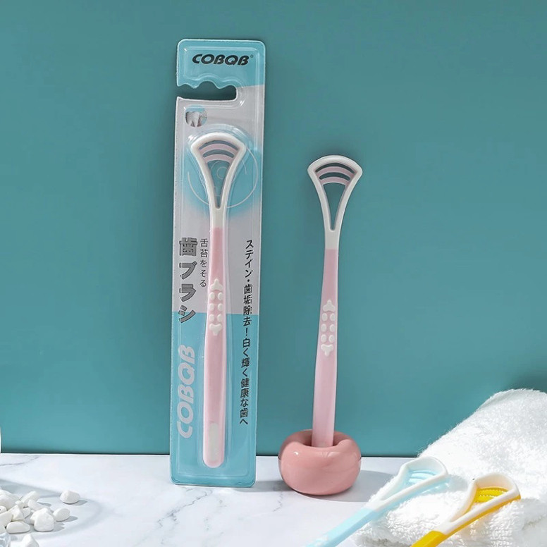 Mua 10 Tặng 1 Combo 3 Dụng Cụ Cạo Lưỡi, Cây Vệ Sinh Lưỡi BQB Mềm Mại