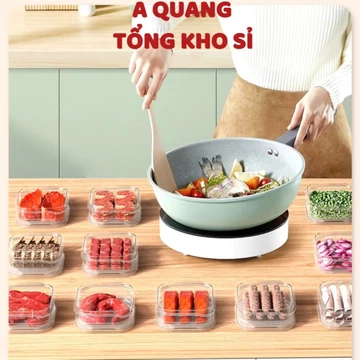 [COMBO 10] HỘP NHỰA ĐỰNG THỰC PHẨM, Hộp nhựa đựng thực phẩm，Hộp đựng thực phẩm Đa Năng Tiện Dụng Chất Lượng Cao