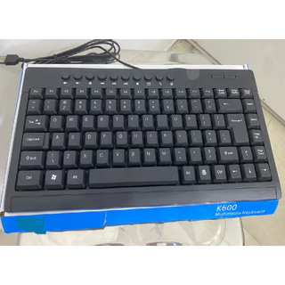 BÀN PHÍM K600 MINI CÓ DÂY VỚI THIẾT KẾ MÀU ĐEN SỬ DỤNG CHO CÁC DÒNG MÁY TÍNH
48.000
₫
-69%
4.2
Đã bán 19
TP. Hồ Chí Minh