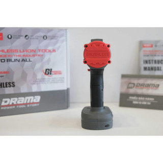 Thân Máy siết bulong pin DRAMA 5599A, Động cơ KHÔNG CHỔI THAN, Lực siết 380Nm, 2 trong 1