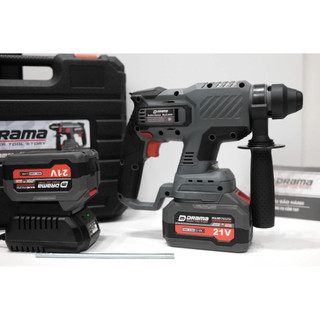Máy khoan đục bê tông pin DRAMA 5020, Động cơ Không Chổi Than, Lực đập 1.7J
