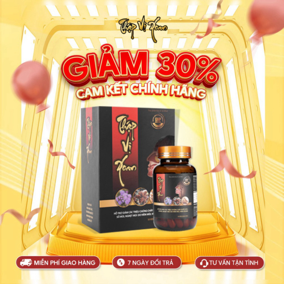 Review viên uống, bình xịt trị xoang Thập Vị Xoang chính hãng