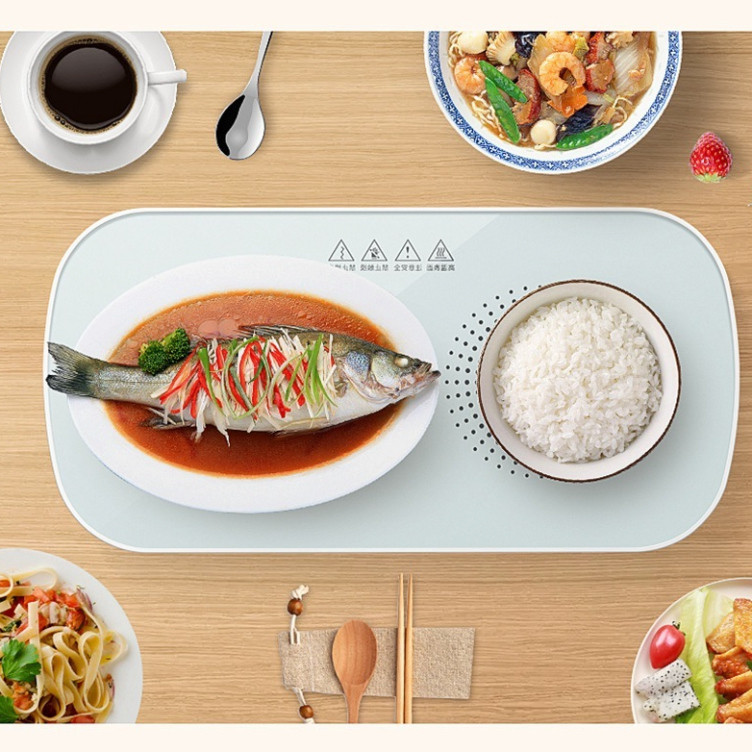 Mâm hâm nóng thức ăn - khay giữ ấm thức ăn giúp thức ăn luôn đc hâm nóng khi ăn