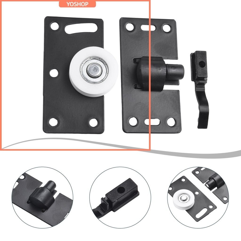 ⚡Ysp⚡Bánh xe trượt Con lăn ròng rọc chạy cho tủ quần áo Cab【Ready Stock ...