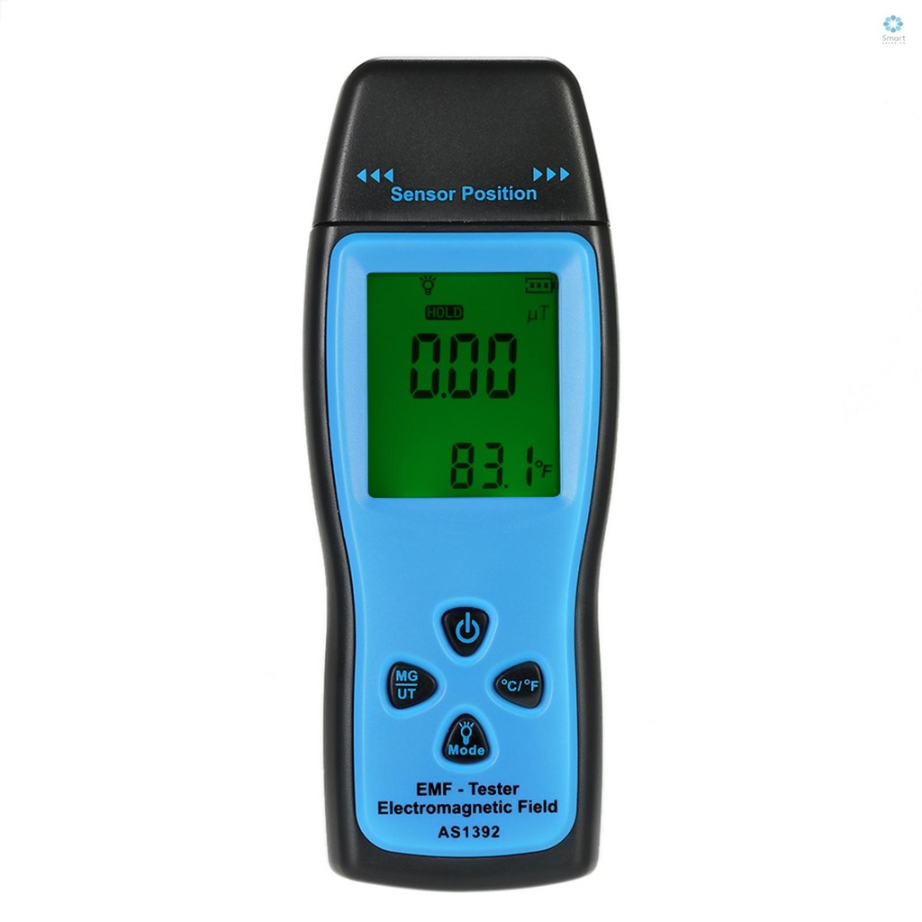 EMF Meter SMART SENSOR Handheld Mini Digital LCD EMF Tester ...