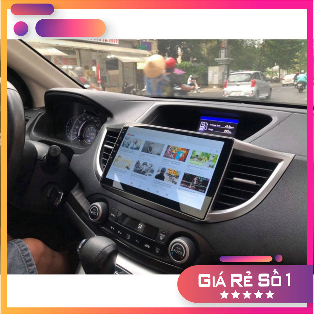 Màn Hình Android 9 inch xe Honda CRV ưu đãi mặt dưỡng + khuyến mãi zắc ...