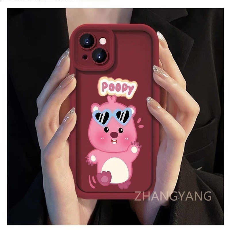 Ốp Lưng Cho OPPO A15 A15s Hoạt Hình Dễ Thương Họa Tiết Hải Ly Ốp Lưng Điện Thoại Silicon Mềm Ốp Lưng Camera Chống Rơi