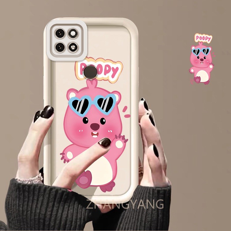 Ốp Lưng Cho OPPO A15 A15s Hoạt Hình Dễ Thương Họa Tiết Hải Ly Ốp Lưng Điện Thoại Silicon Mềm Ốp Lưng Camera Chống Rơi
