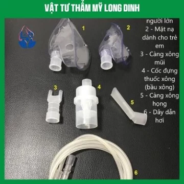 Bộ Phụ Kiện Máy Xông Khí Dung [Dùng Cho Các Loại Máy - HÀNG XỊN]