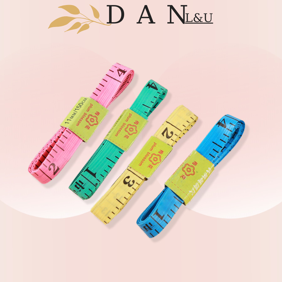 Thước Dây Đầu Thép Đo Vòng Bụng Eo 3 Vòng Kiểm Tra Sức Khỏe 1.5 Mét DAN L&U 105
