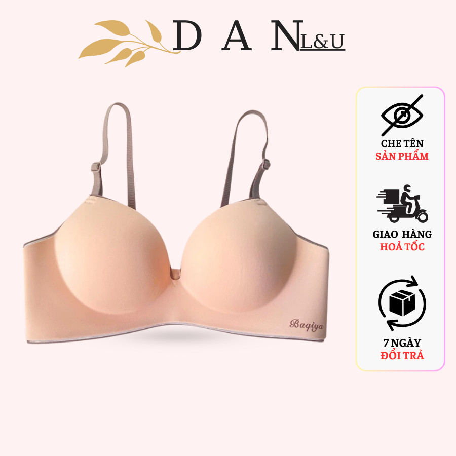 Áo Ngực Không Gọng Mặc Áo Dài Không Lộ Viền Nâng Ngực Mềm Mại