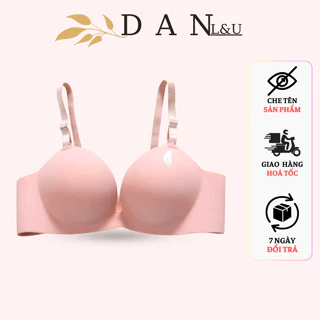 Áo Ngực Su Không Gọng Không Lộ Viền Quây Cài Sau Đệm 3cm Thoải Mái DAN L&U A01