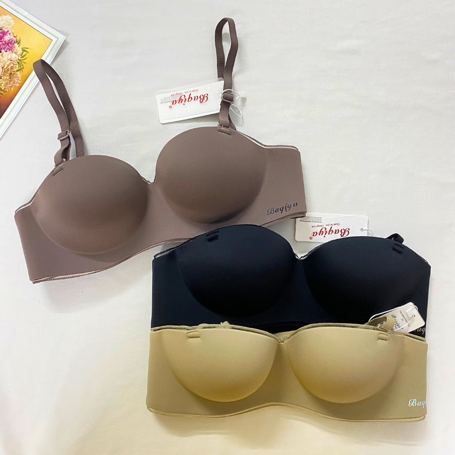 Áo Ngực Nâng Ngực Không Gọng Đúc Su Quả Ngang Tôn Dáng Cực Xinh DORIS K116