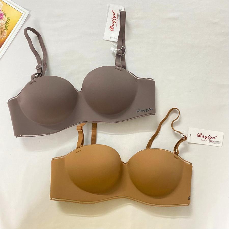 Áo Ngực Nâng Ngực Không Gọng Đúc Su Quả Ngang Tôn Dáng Cực Xinh DORIS K116
