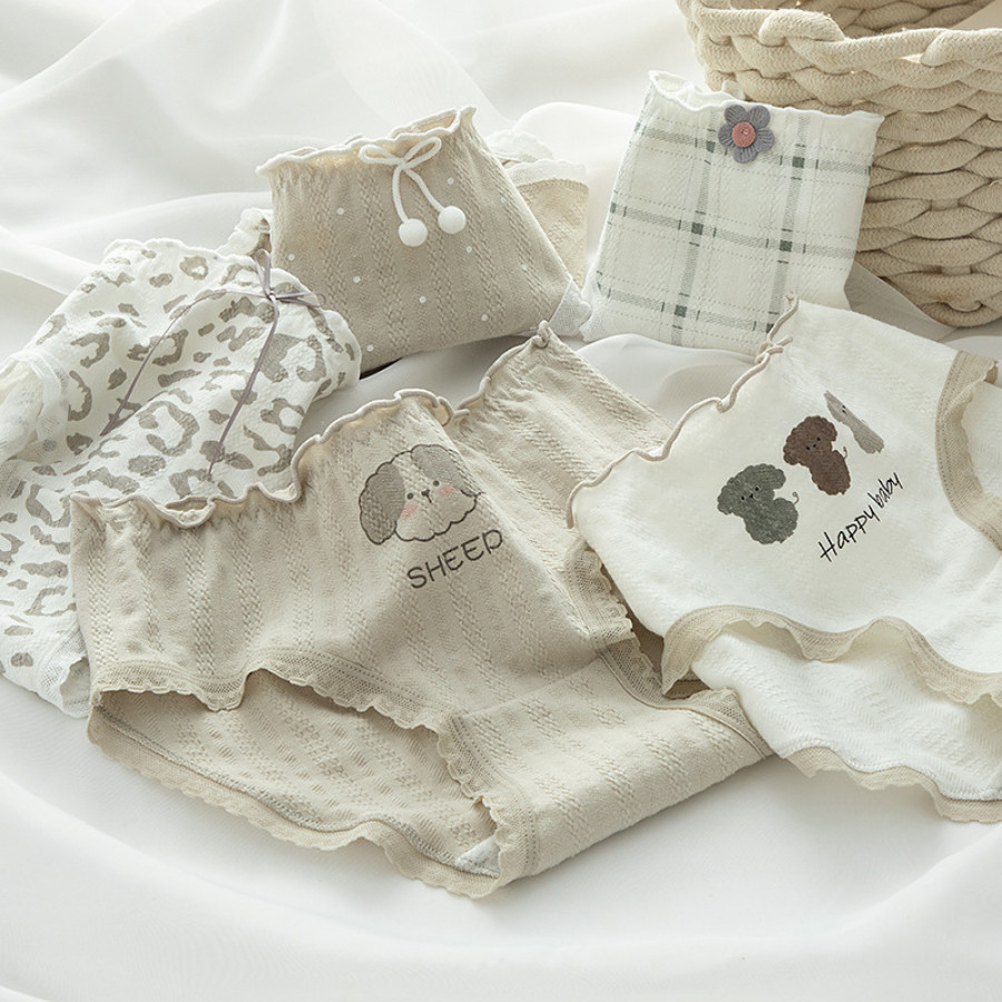 Quần Lót Nữ Cotton Co Giãn Thoáng Mát Nhiều Kiểu Dáng Dễ Thương DORIS 205