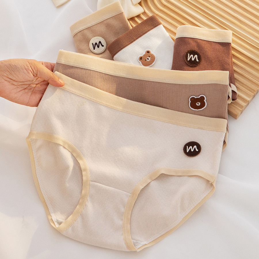 Quần Lót Cotton Co Giãn Thoáng Mát Cho Nữ Kiểu Dáng Đáng Yêu DORIS 426