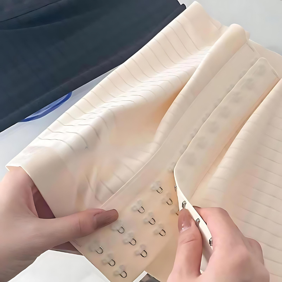 Đai Nịt Bụng Định Hình Eo Chống Cuộn Đúc Su Co Giãn Thông Thoáng DORIS 1002
