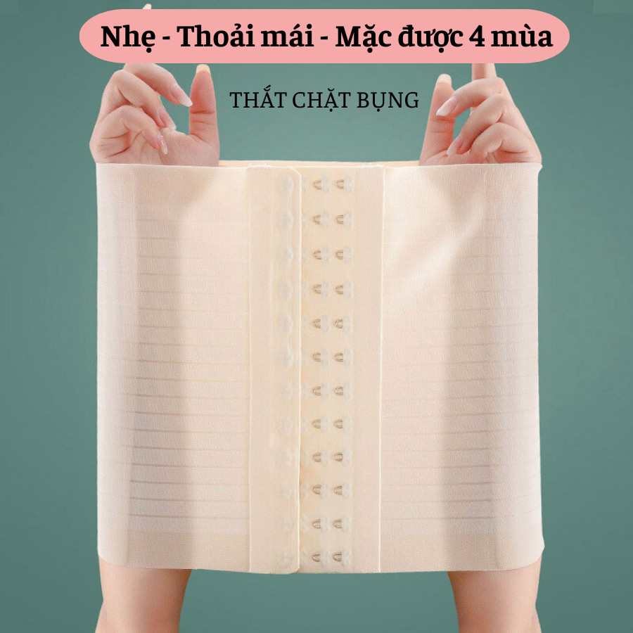 Đai Nịt Bụng Định Hình Eo Chống Cuộn Đúc Su Co Giãn Thông Thoáng DORIS 1002