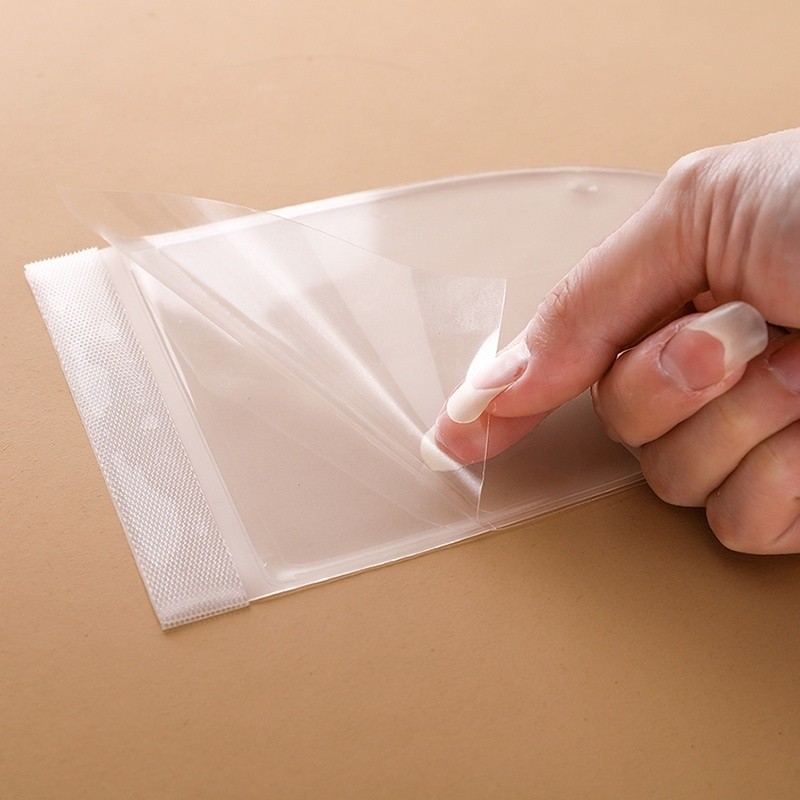 1 Cặp Miếng Dán Silicon Hai Mặt Trong Suốt DORIS D188