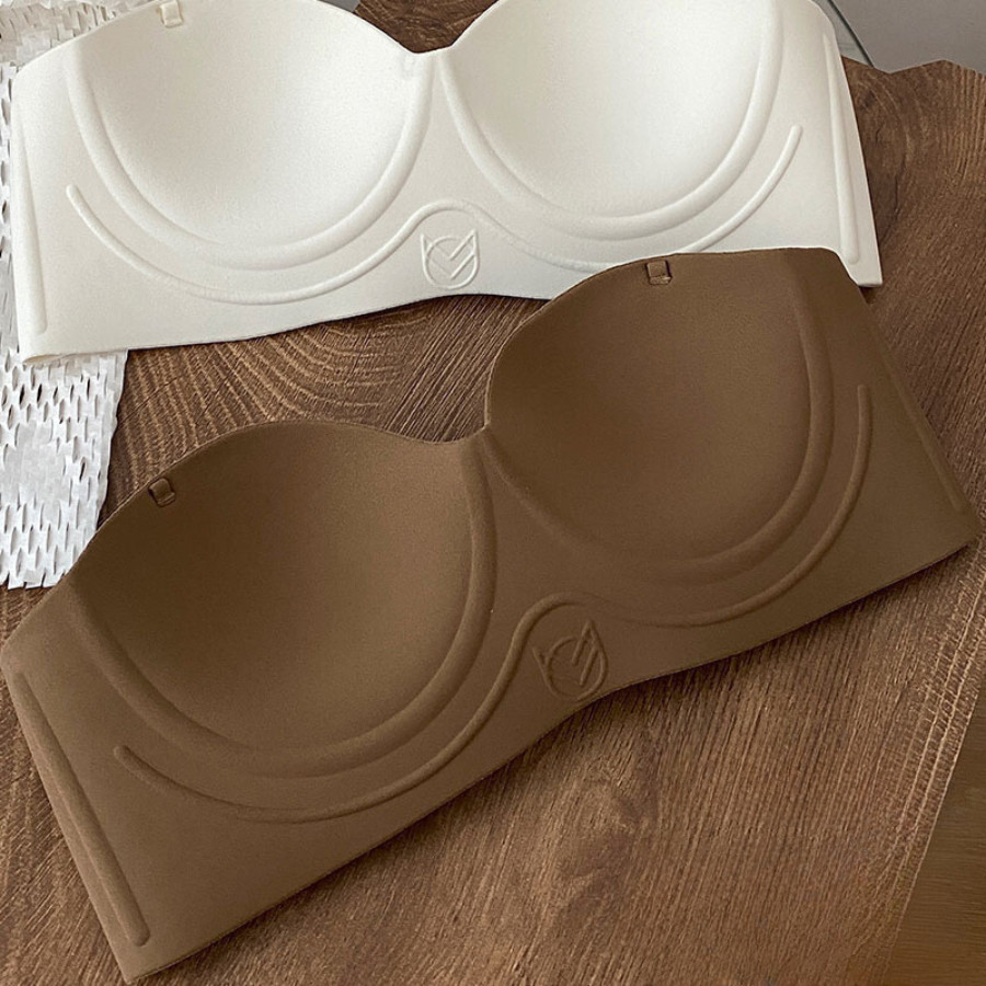 Áo Ngực Đúc Su Nâng Ngực Cup Ngang Đệm Mỏng Không Gọng Lên Form Cực Chuẩn DORIS B54