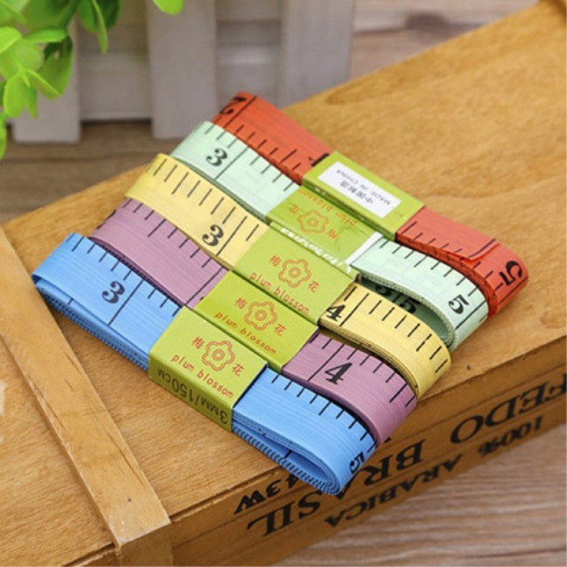 Thước Dây Đầu Thép Đo Vòng Bụng Eo 3 Vòng Kiểm Tra Sức Khỏe 1.5 Mét DORIS 105