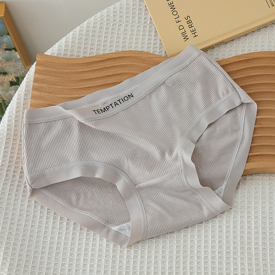 [Mã SGBAU30K giảm đến 30K đơn 99K] Quần Lót Nữ Cotton Co Dãn Chữ TEMPTATION Năng Động Thoải Mái DORIS Q16