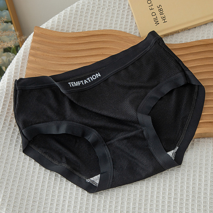[Mã SGBAU30K giảm đến 30K đơn 99K] Quần Lót Nữ Cotton Co Dãn Chữ TEMPTATION Năng Động Thoải Mái DORIS Q16