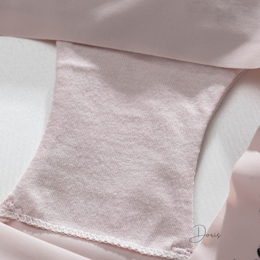 COMBO 5 Quần Lót Nữ Cao Cấp Đúc Su Viền Sóng Hot Không Lộ Đường May DORIS C1028