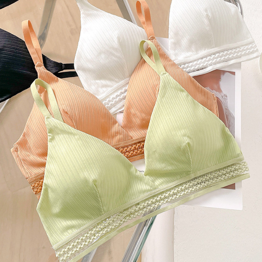 Áo Bra Nữ Cotton Cài Sau Siêu Mảnh Cực Xinh DORIS 3818