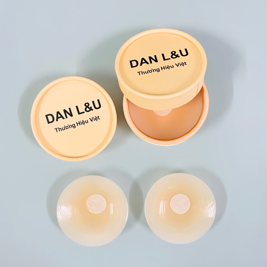 Miếng Dán Ngực Silicon Cao Cấp Siêu Mềm Êm Bám Dính Tốt Sử Dụng Nhiều Lần DORIS D199