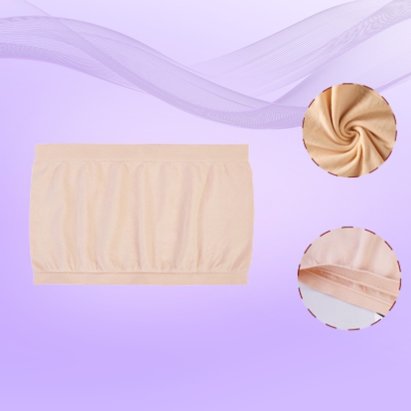 Áo lót ống cotton co dãn thoải mái kiểu basic DORIS - 0123