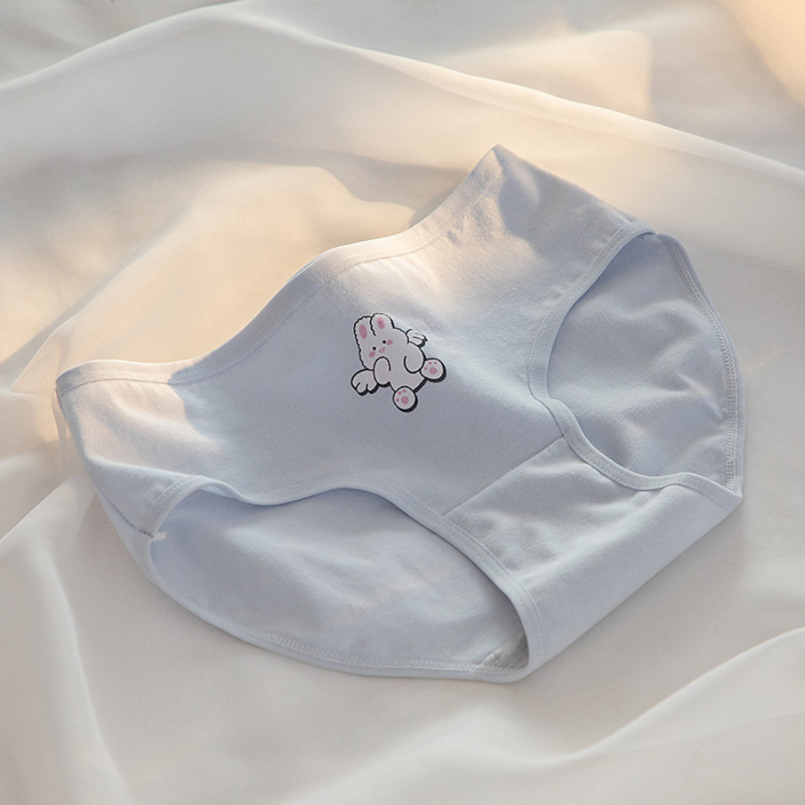 Quần Lót Nữ Cao Cấp, Quần Lót Cotton Họa Tiết Dễ Thương Co Dãn 4 Chiều DORIS Q06