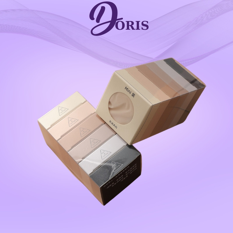 Set 6 Quần Lót Nữ Liền Mảnh Mềm Mại Thoáng Khí Kèm Hộp Mini DORIS 9999