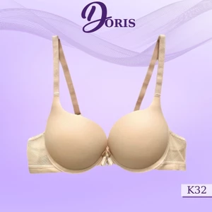 Áo ngực su đệm dày nâng ngực phối dây lưới xinh xắn DORIS - K32