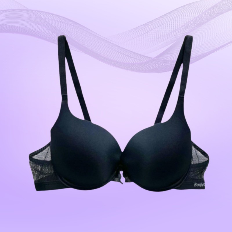 Áo ngực su đệm dày nâng ngực phối dây lưới xinh xắn DORIS - K32