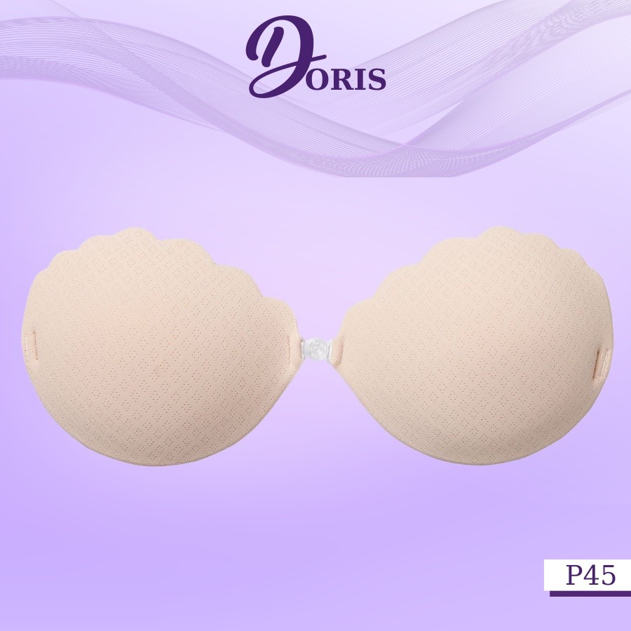 Áo Dán Ngực Su Đúc Đệm Dày Bàn Tay Nâng Ngực Tạo Khe Quyến Rũ DORIS P45